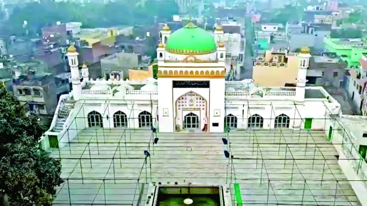 The disputed site of Sambhal