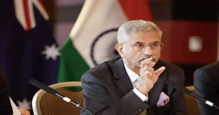 External Affairs Minister S Jaishankar