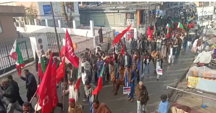 Protesters hitting the street