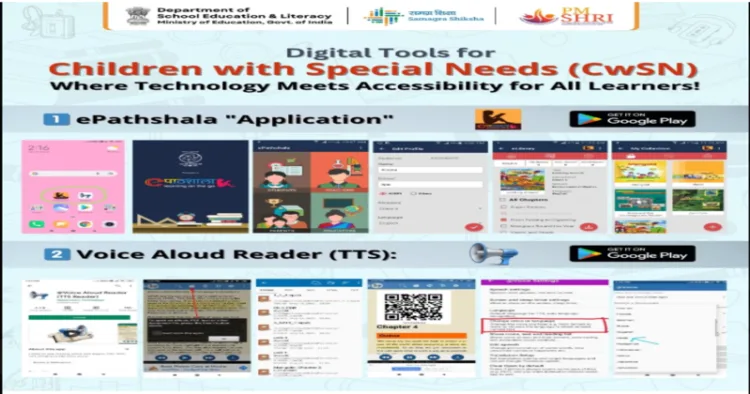 The Ministry of Education (MoE) has launched the ePathshala App for Children with special needs