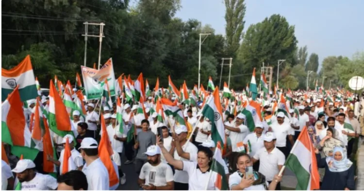 Tiranga Yatra in J&K (File Image)