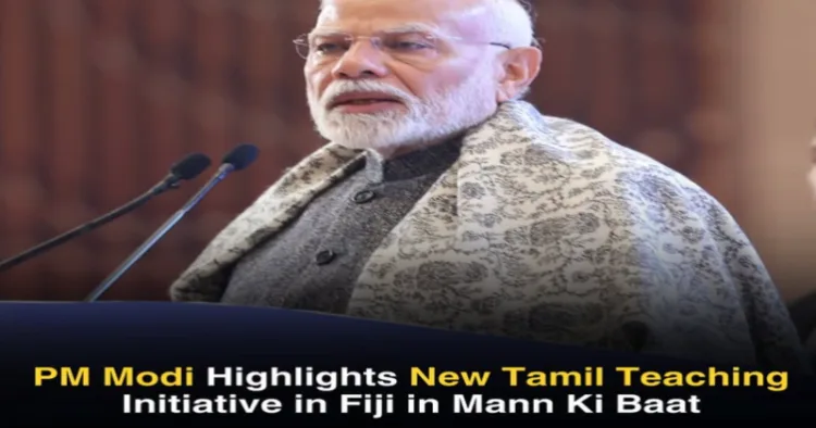 PM Narendra Modi highlights importance of Tamil language in Mann ki Baat