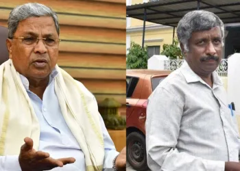 Chief Minister Siddaramaiah and S Krishna