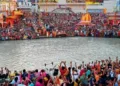 Devotees in Kumbh