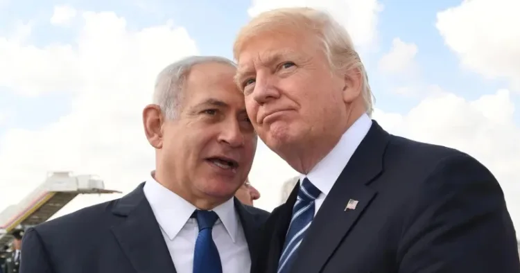 Israeli PM Netanyahu with US President-elect Donald Trump