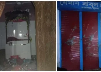 Islamists attack houses, mandirs and shops of Hindus in Sunamganj district