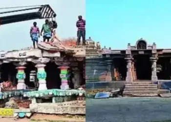 Panchakuta Shiva Mandir restored in Telangana