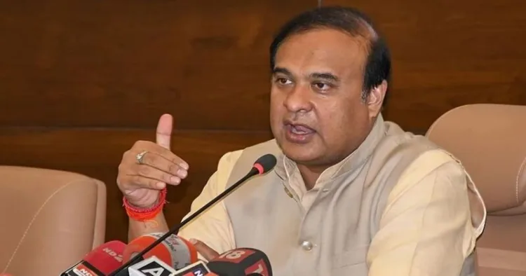 Assam Chief Minister Himanta Biswa Sarma