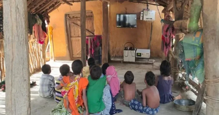 Remote Maoist-affected villages in Sukma get Doordarshan connectivity using solar powered TV sets