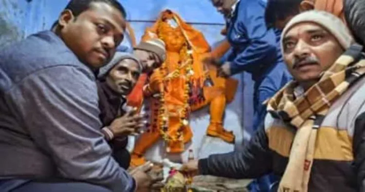 Prayer rituals begins at Shiv-Hanuman mandir in Sambhal after 46 years