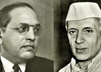 Dr BR Abedkar and Jawahar Lal Nehru (Photo: Hindustan)