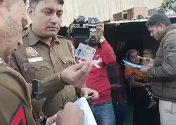 Delhi Police launches special document check drive in Kalindi Kunj area to identify illegal Bangladeshi nationals (Photo: X)