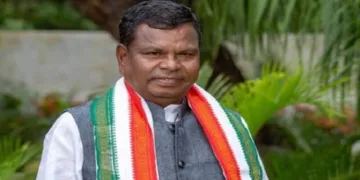 Former Excise Minister and incumbent Congress MLA Kawasi Lakhma