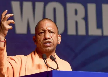 Chief Minister of Uttar Pradesh, Yogi Adityanath, at World Hindu Economic Forum (Photo: India Today)