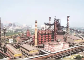 A representative image of a steel plant