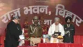 Arif Mohammad Khan taking oath as Bihar's 42nd Governor in Patna on Thursday, Image Credit: Millenium.in