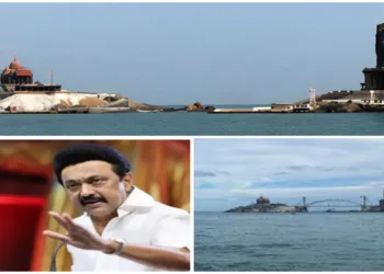 Hindu Munnani accuses TN CM MK Stalin of disrespecting Swami Vivekananda by not visiting Swami Vivekananda Rock Memorial in Kanyakumari when he inaugurated the glass bridge