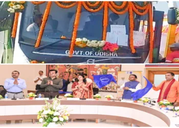 CM Mohan Majhi virtually launched a special bus service to Mahakumbh in Prayagraj