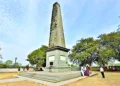 'Military monument' erected by the British Government in 1821 at Koregaon Bhima, Pune