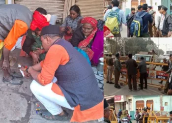 RSS Karyakartas offer all kinds of help to the devotees at Mahakumbh in Prayagraj