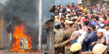 Visuals from the day of violence in Sambhal and after (Photo: X)