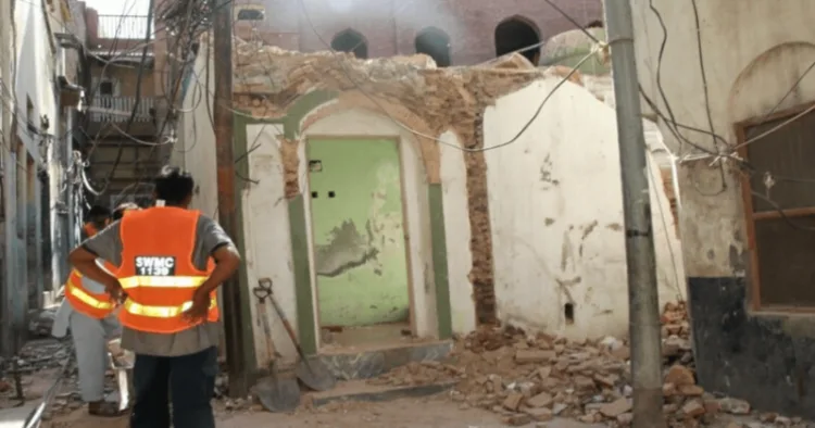 Pre-1947 Ahmadi Mosque built by Foreign Minister Zafarullah Khan demolished