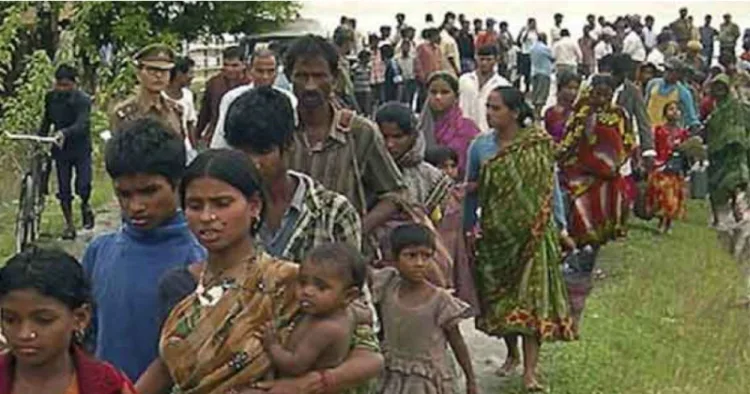 Illegal Bangladeshi migrants