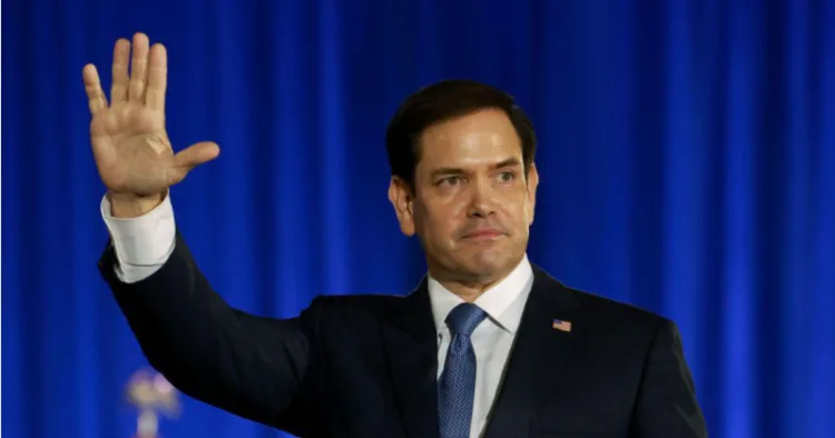 US Secretary of State Marco Rubio