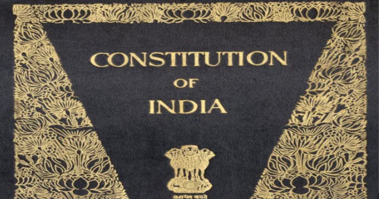 Image of the constitution of India