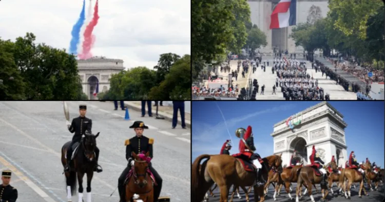 Display of military strength on republic day around the world