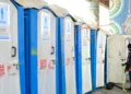 Mobile Toilets set at Mahakumbh