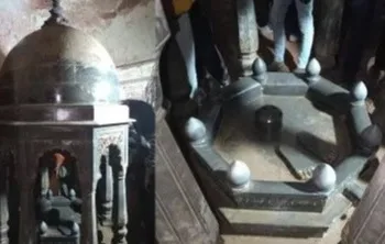 Temple discovered in Bihar' capital Patna on Sunday