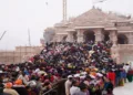 Devotees flock to Ayodhya’s Shri Ram Janmabhoomi