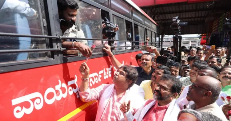 BJP stages protest over state govt’s bus fare increase