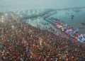 Huge crowd of devotees from across the country and abroad gathers in Prayagraj