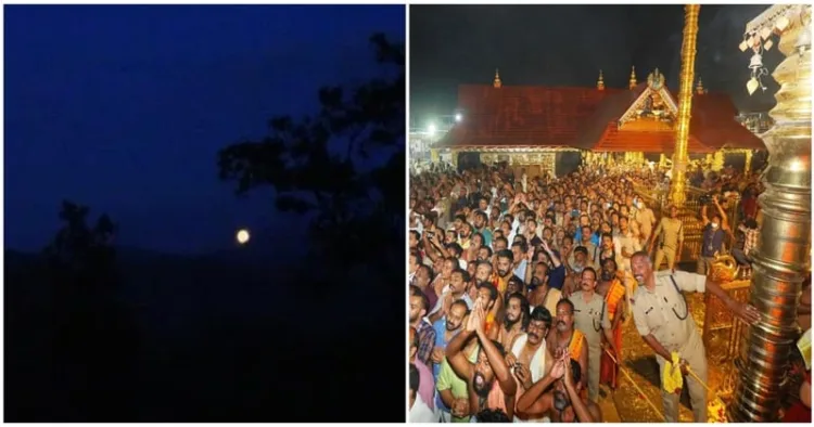 Sabarimala Temple in Kerala (Right)