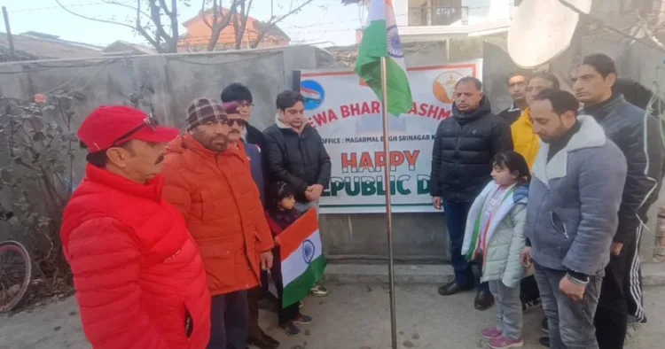 Sewa Bharti J&K UT celebrate the 76th Republic Day with great enthusiasm and patriotic spirit