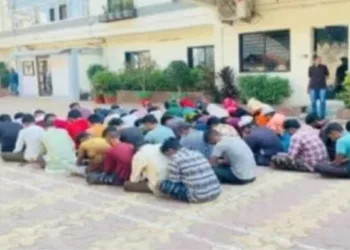 Arrested Bangladeshis, image shared by Harsh Sanghavi