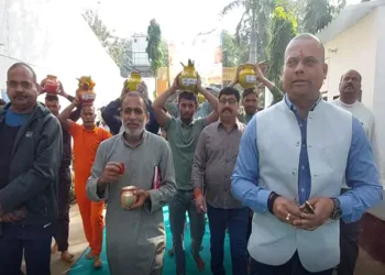 Water from triveni sangam taken inside jails in Uttar Pradesh