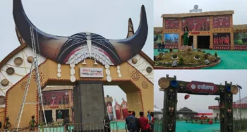 Chhattisgarh Pavilion set up the state government at Prayagraj, Uttar Pradesh