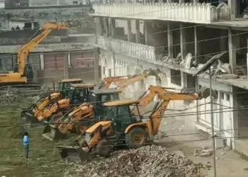 Kushinagar’s illegal mosque bulldozed by the Uttar Pradesh government