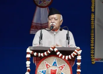 Dr Mohan Bhagwat ji at the event