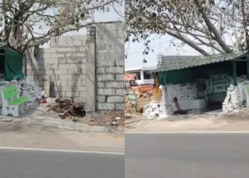 Complaint lodged against unauthorised mazar in Pune airport (Photo: OpIndia English)