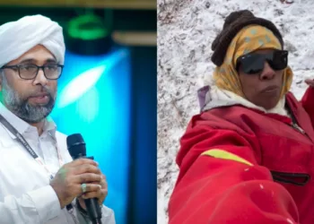 Nabeesumma (Right) Ibrahim Sakhafi (Left)