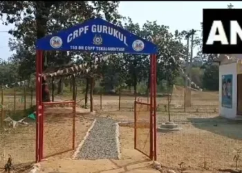 A representative image- School set up by CRPF at Tekalgudem of Sukma [ANI/Photo]