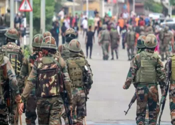 Armed Security personnel