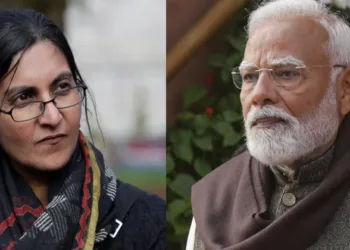 Anti-CAA activist Kshama Sawant (Left), Prime Minister Narendra Modi (Right)