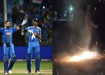 Baramulla celebrates Bharat's win over Pakistan