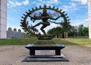 Statue of Bhagwan Shiva at CERN