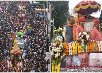 Bhadrakali Maa on a Nagar Yatra after 614 years